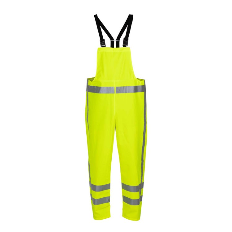 Vechta Hydrosoft High Visibility Waterproof Bib & Brace — SATURN YELLOW