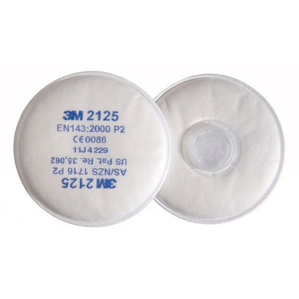 3M 2125 P2 Filter (Pairs) N/A