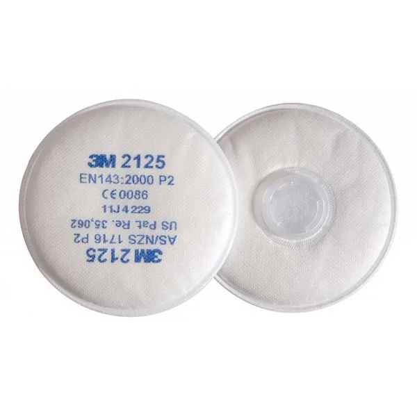 3M 2125 P2 Filter (Pairs) N/A