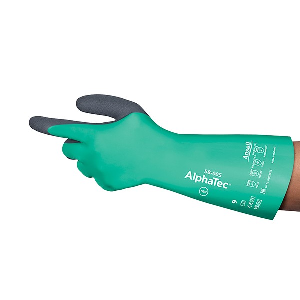 Ansell Alphatec 58-005 Gauntlet Glove