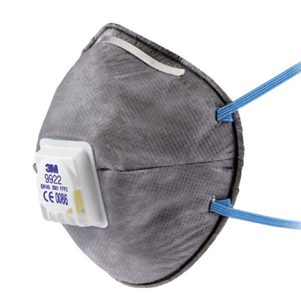 3M 9922 Mask Ffp2V Valved