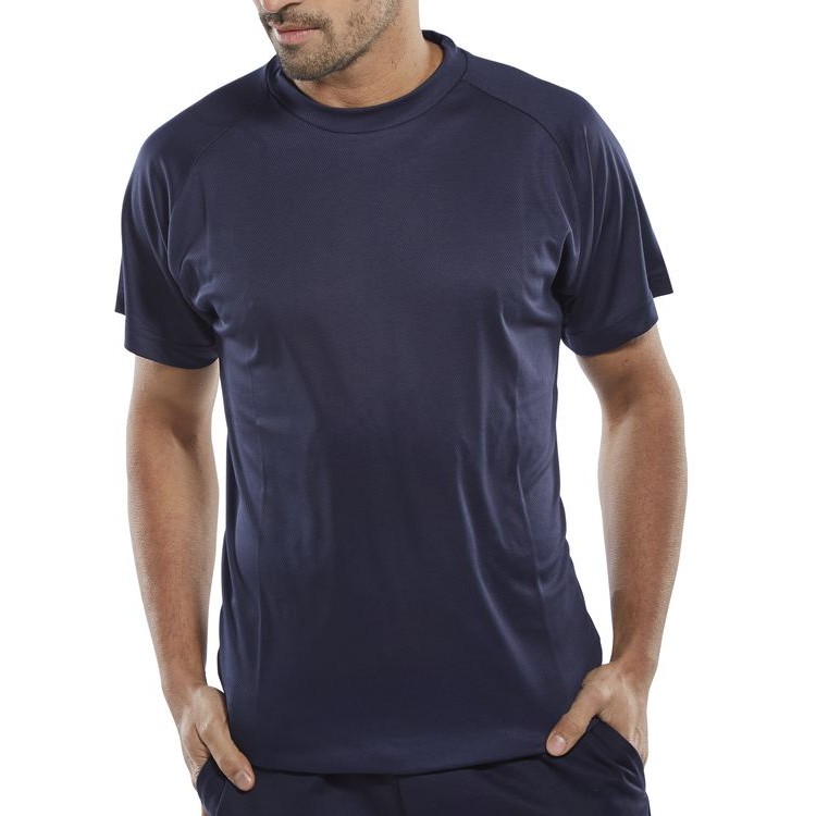 Lightweight Tee Shirt — NAVY BLUE