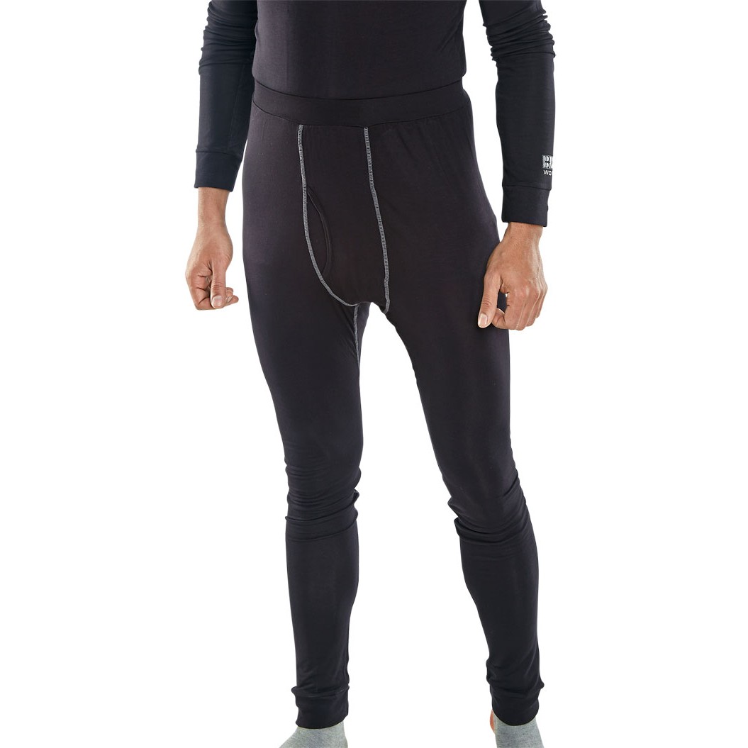 Base Layer Long John — BLACK