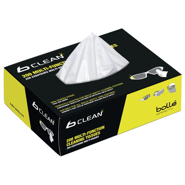 Bolle Box Of 200 Tissues For Bob600 N/A