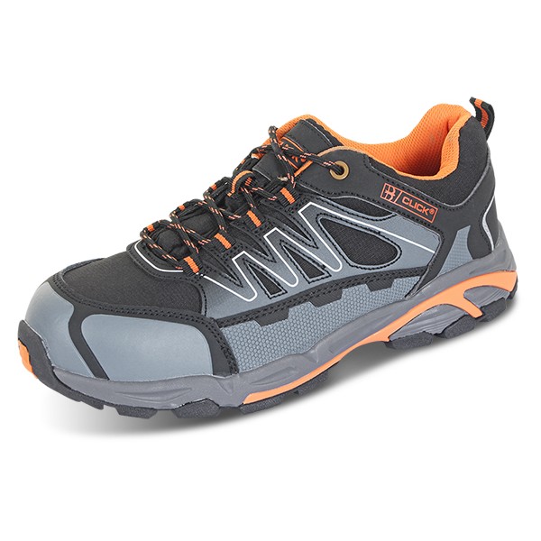 black/orange