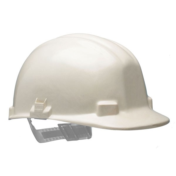 Vulcan White Slip Ratchet Helmet White N/A