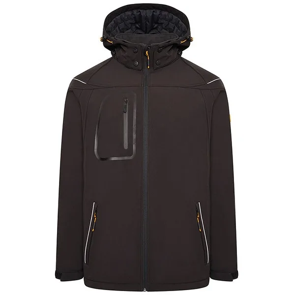 JCB Workwear Trade Hooded Softshell Jacket