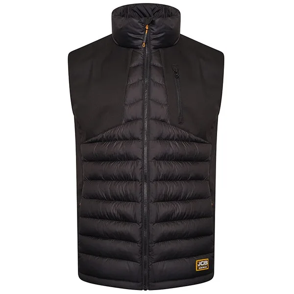 JCB Workwear Trade Hybrid Padded Gilet