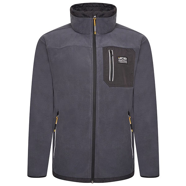 JCB Workwear Trade Fleece Jacket Full Zip