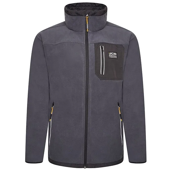 JCB Workwear Trade Fleece Jacket Full Zip