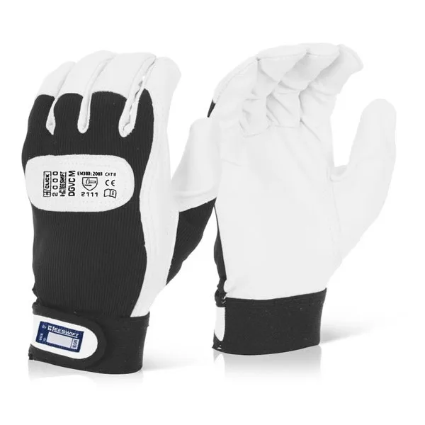 Beeswift Drivers Gloves Velcro Cuff