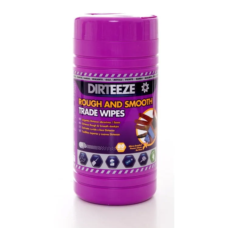 Dirteeze Rough And Smooth Wipes