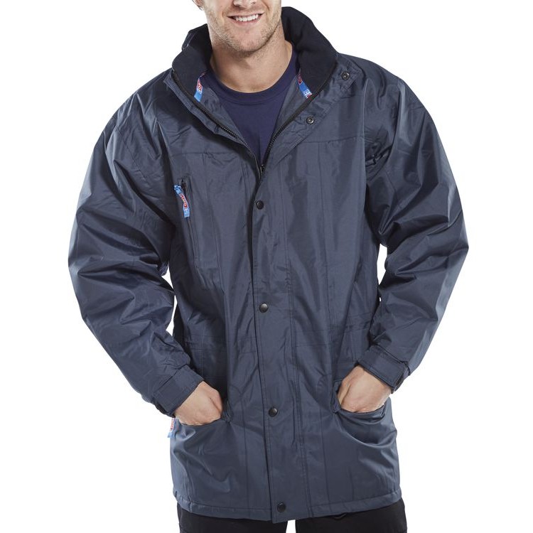 Guardian Jacket Plain — NAVY BLUE