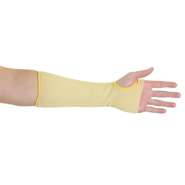 Beeswift Glovezilla Para-Aramid Sleeve With Thumb Hole 12" Yellow 12"