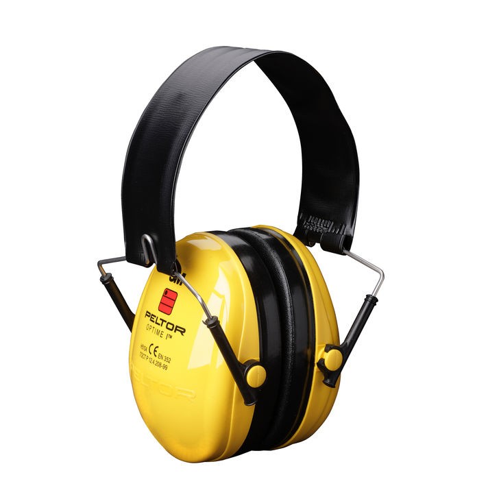 Peltor Optime 1 Folding Headband Yellow N/A