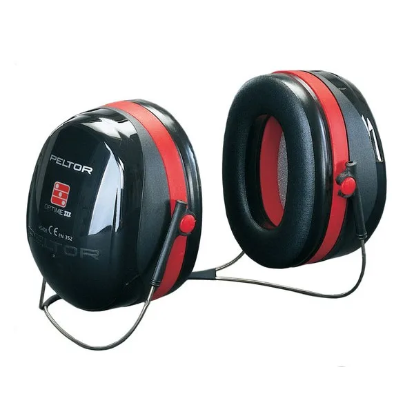 Peltor Optime Iii Neckband Black N/A