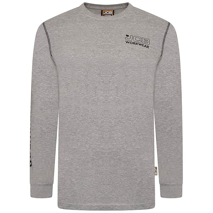 JCB Workwear Banner Long Sleeve T-Shirt