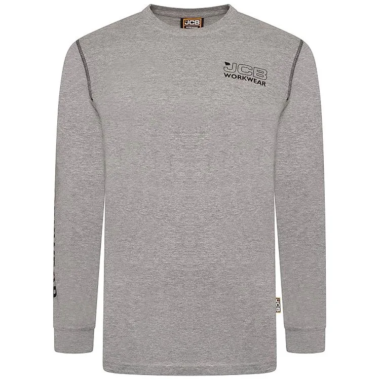 JCB Workwear Banner Long Sleeve T-Shirt