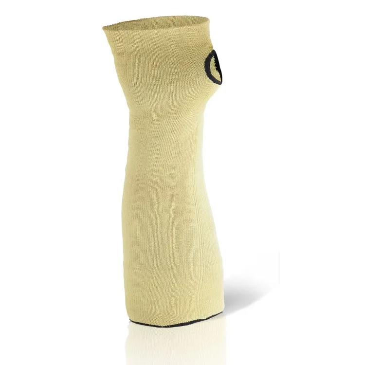Beeswift Reinforced 18" Sleeve With Thumbslot Yellow 18"