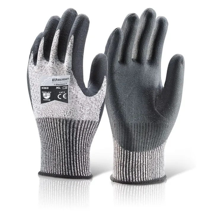 Beeswift Micro Foam Nitrile Cut Level B Gloves