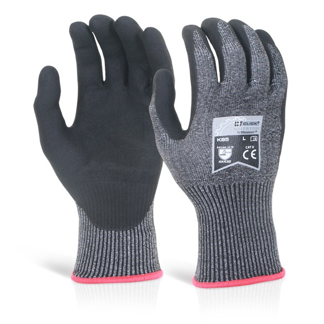 Beeswift Micro Foam Nitrile Cut Level 5 Gloves
