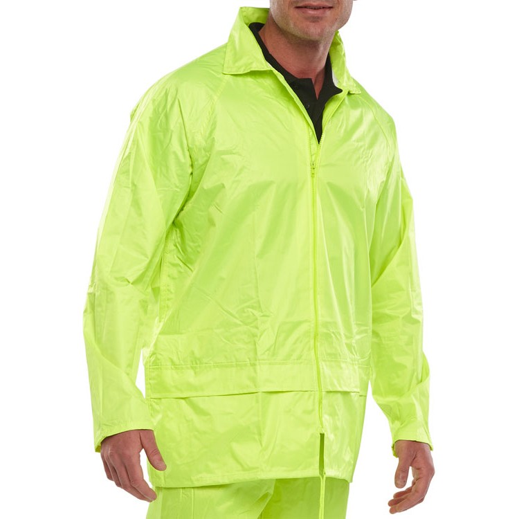 Nylon B-Dri Jacket — SATURN YELLOW