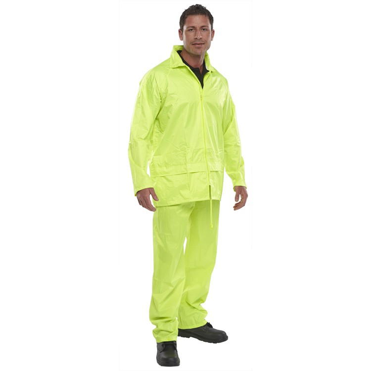 Nylon B-Dri Weatherproof Suit — SATURN YELLOW