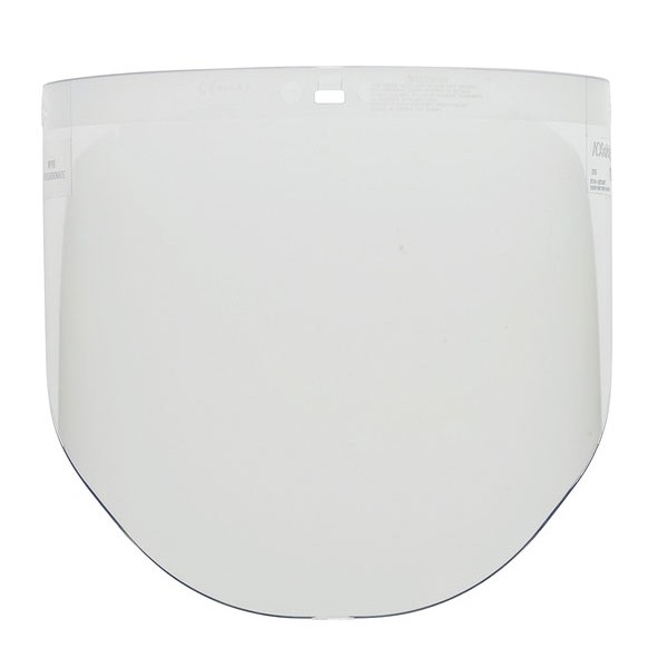 9" Clear Polycarbonate Visor N/A