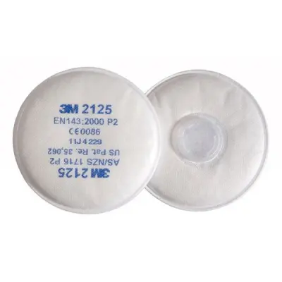 3M 2125 P2 Filter (Pairs) N/A