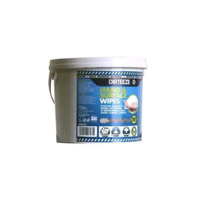 Dirteeze Hand And Surface Wipes Bucket