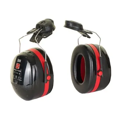 Peltor Optime 3 Helmet Attach Black N/A