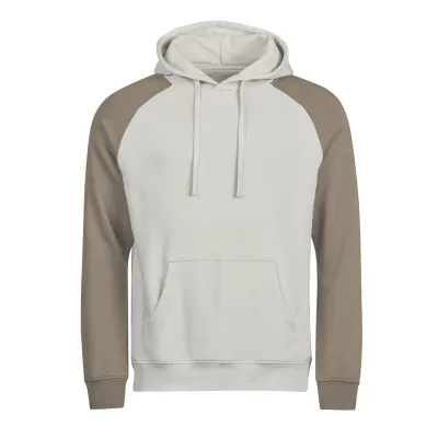UNLABELED two-tone hooded sweatshirt (5156)