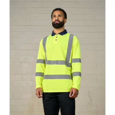 ProRTX High Visibility Long Sleeve Polo
