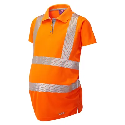 LOVACOTT Leo EcoViz Performance+ Maternity Polo Shirt