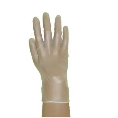 Sterimax Sensator Clear Vinyl Powdered Gloves (Case of 1,000)