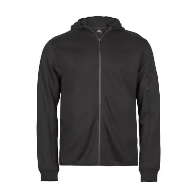 Athletic hooded full-zip sweatshirt (5706)