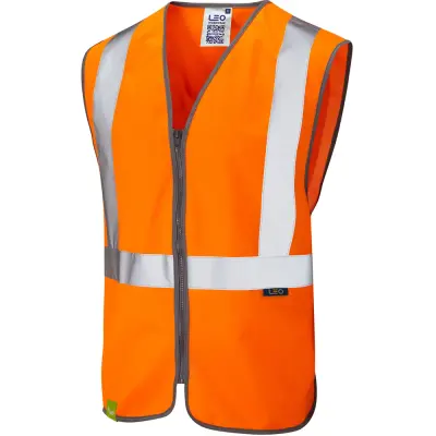 EGGESFORD Leo EcoViz Rail Zip Waistcoat