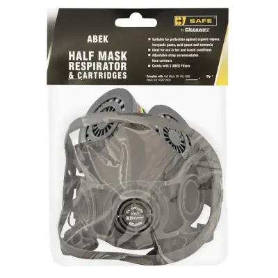 Beeswift HALF MASK RESPIRATOR AND ABEK CARTRIDGES