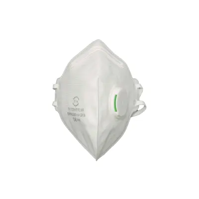 FFP2 Fold Flat Valved Disposable Masks - Case of 200