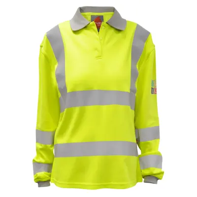 Stratus: Inherent FR ARC Ladies Long Sleeve Polo Shirt