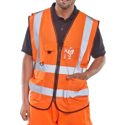 Beeswift Hi-vis Executive Id Vest