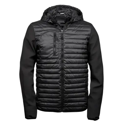 Hooded crossover jacket (9628)