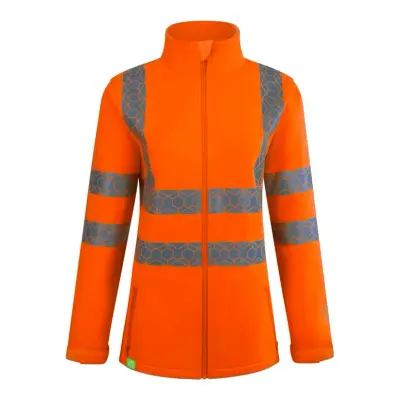 Beeswift Envirowear Recyclable Womens Hi Vis Soft Shell