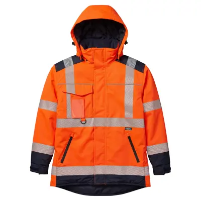 Dreadnought: HI-VIS Two-Tone Ladies Winter Parka
