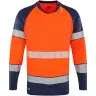 HV ORANGE/NAVY PRINT