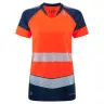 HV ORANGE/NAVY PRINT