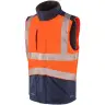 HV ORANGE/NAVY PRINT